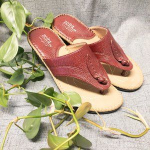 Zeita Comfort Red Sandals